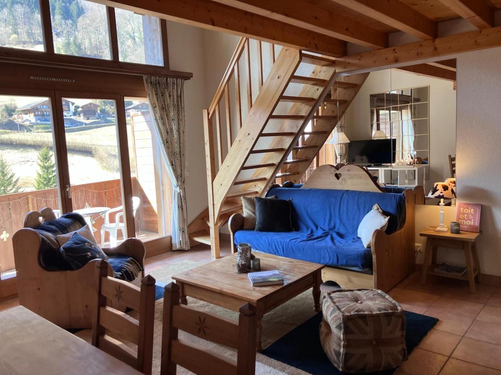 Studio Cosy Escape Val dʼIlliez Eksteriør bilde